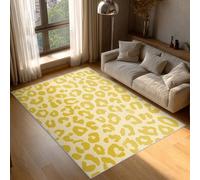 Générique Tapis Imprimé Léopard, Tapis Entree Interieur Imprimé Animal, Poils Antidérapant Courts Doux Moquette Paillasson Interieur Entree Un Nettoyage Facile 50 x 80 cm P-&50