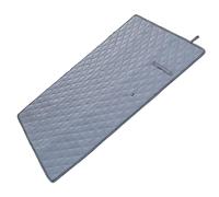 Générique Tapis pour Animaux Portable pour Chiens et Chats, 100 x 74 cm, Tapis imperméable Pliable et Lavable, lit de canapé pour Animaux, Voyage, extérieur, Voiture, Gris