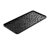 Générique Tapis pour machine à café,Tapis Isolant Antidérapant,40,6x20,3 cm Support de bar à café en silicone résistant à la chaleur | Pour bols, assiettes, plans de travail, cuisine, salle à