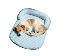 Générique Tapis rafraîchissant canin,Tapis Repos Respirant - Natte Douce Auto-refroidissante 65x50x12 cm,pour Chien Et Chiot De Petite, Moyenne Et Grande Taille Litière Cage Niche Sol Canapé
