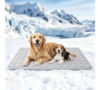 Générique Tapis Rafraichissant Chat Et Chien 2026 Durable Tapis Refroidissant pour Chat Portable Couverture Rafraîchissant Chien sans Gel Chaleur Matelas Réfrigérant Animaux, Lavable, Anti-Morsures