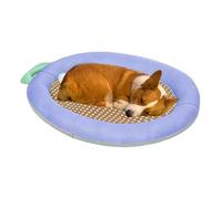 Générique Tapis Rafraîchissant Chien - avec Lit Lavable À Balle Interactive | Tapis Auto-Rafraîchissant d'Été pour Petit Chat - pour Chiot et Chat Idéal pour la Chaleur Estivale Taille S M L pour Sol
