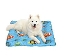 Générique Tapis Rafraîchissant Chien,Coussin Chat réfrigérant Pliable épaissi,Couverture rafraîchissante Canine | pour Chiots Chatons été intérieur Maison Patio Cage Voiture Voyage