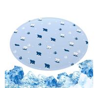 Générique Tapis Rafraîchissant Chien PVC 50 centimètres imperméable Pliable