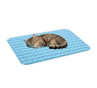 Générique Tapis Rafraîchissant Chien - Tapis De Repos Respirant | Coussin Rafraîchissant pour Chat Très Grand Pliable Lavable Doux | Chiot De Petite Et Moyenne Race Couchage Cage Chenil Sol Canapé
