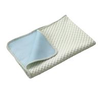 Générique Tapis rafraîchissant d'été - Auto-refroidissant - sans Gel - pour Chiens et Chats - Idéal pour la Maison, la Voiture et Les Voyages - Bleu - Taille XL - 100 x 70 cm