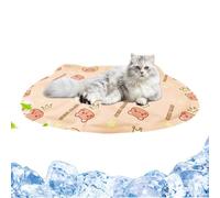 Générique Tapis Rafraîchissant pour Animaux,Coussin de fraîcheur pour Chat d'intérieur - Tapis en Gel Rafraîchissant,Voyage en Voiture, Vacances, trajets en Voiture