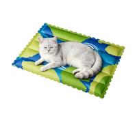 Générique Tapis Rafraîchissant pour Chien,93 x 63 cm Gel Imperméable Portable | Tapis Fraîcheur pour Animaux - Petites Moyennes Grandes Races été Voyage Caisse Niche Maison intérieur