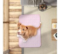 Générique Tapis Rafraîchissant pour Chien Auto-Refroidissant - Coussin Rafraîchissant Été en Matériau Non Toxique et Doux, Antidérapant et Lavable pour Chiens & Chats, Motif Circulaire