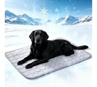 Générique Tapis Rafraîchissant pour Chien Auto-Refroidissant - Coussin Rafraîchissant Été en Matériau Non Toxique et Doux, Antidérapant et Lavable pour Chiens & Chats, Motif Circulaire