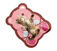Générique Tapis Rafraîchissant pour Chien | Tapis de Glace à Remplir d'eau,Antigriffures Motif Ours et Chat Cartoon 30x38x2 cm,pour Chiot Chat, Cage, Niche, Sol, canapé, été, Maison, Voyage