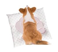 Générique Tapis Rafraîchissant pour Chien | Tapis de Jeu Portable Ergonomique Forme Coque - Matelas de Couchage Estival,Été, Intérieur, Extérieur, Voiture, Voyage, Chiots, Chatons, Lapins,