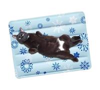 Générique Tapis Rafraîchissant pour Chien - Tapis de Sommeil Anti-Chaud pour Chiens | Tailles S/M/L Coussin De Sol Doux Résistant Aux Griffures pour Climat Chaud Plage Terrasse Et Déplacements