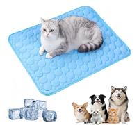 Générique Tapis Rafraîchissant pour Chiens, 2025 Nouveau Tapis Rafraichissant Chien, Auto-Refroidissant Dog Cooling Mat Tapis de Refroidissement en Soie Glacée Durable Ice Silk