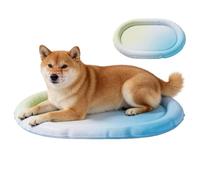 Générique Tapis Rafraîchissant pour Le Chien - Couvre-Repos,Coussin Rafraîchissant Ergonomique et Doux pour Le Chat,Chien Petit Moyen Grand Cage de Transport Niche Sol canapé Maison Voyage