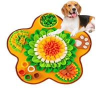 Générique Tapis Renifleur pour Chien | Tapis de Nourriture Lente pour Animaux, Anti-Dérapant pour Stimulation Cognitive Et Réduction De L'Ennui | Usage en Extérieur et