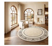 Générique Tapis Ronds Haut de Gamme pour Le Salon,240CM Coussins de Table Basse et canapé de Style Luxueux et léger, Tapis Doux, antidérapant et résistant à l'usure pour la Chambre
