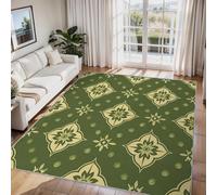 Générique Tapis Salon Amérindien, Tapis Aztèque Sud-Ouest, Poils Antidérapant Courts Doux Moquette pour Salon Chambre Bureau pour Un Nettoyage Facile 160 x 230 cm P-&6