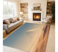 Générique Tapis Salon Pyramide Égyptienne Paillasson Interieur Entree Désert 60x90 cm, Moquette de Sol Doux et Antiderapant à Poils Courts, Tapis Sol Décor à La Maison C&J55