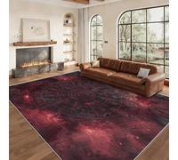 Générique Tapis Salon Rune Viking, Paillasson Interieur Entree Mythologie Nordique 60x90 cm, Moquette de Sol Doux et Antiderapant à Poils Courts, Tapis Sol Décor à la Maison C&J101