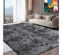Générique Tapis Salon Tapis Chambre 55 x 230 cm Poils Longs, Lavable, Extra Large, Moderne Descente de Lit Chambre Grande Taille pour Salon, Gris Foncé