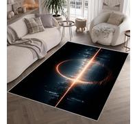 Générique Tapis Skyline 60x90cm Moderne Science-Fiction Tapis Entrée Paillasson Décoration Antidérapant, Lavable Poils Ras Tapis Doux Chambre pour Canapé Carpet, Living Room Bedroom,Cuisine 2H267