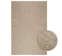 Générique Tapis ZIZUR Beige 160x230 cm Aspect de Jute intérieur extérieur,Tapis,4010409