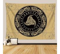 Générique Tapisserie 180x230 cm Tirages d'images vikings Tenture Pièce Style Tapisseries Couleurs riches Décoration Tenture pour salon,chambre à coucher,fête,vacances