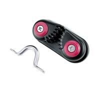Générique Taquet coinceur, en Aluminium avec Roulement À Billes Et Entrée Rapide, Taquets D'Amarrage, pour Canoë Kayak Yacht Dériveur Voile Stand Up Paddle Amarrage