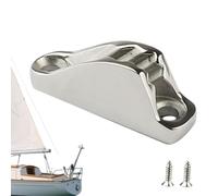 Générique Taquet Coquille - Collier De Fixation pour Cordage De Bateau - Acier Inoxydable Taquet Robust pour Kayak, Pêche, Embarcation, Quai, Lac, Rivière, Plage Et Tourisme