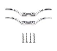 Générique Taquet d'amarrage pour Bateau - Haute résistance au Vent, Fixation Facile à Installer,Fixations Nautiques pour Cordage | pour l'amarrage de Kayak, canoë, Ponton, pieux