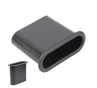 Générique Tard à Armoire de Haut-parleurs - Connecteurs de Tubes réflexes de Basse, d'onduleur de subwoofer woofer, connecteur de Ventilation de Trous abs Ovale pour Le système de Son d'amplificateur