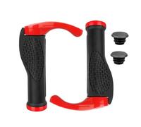 Générique Target Bike Grips, Handlebar Replacement for Road Bikes, Aluminum Alloy and Rubber Cycling Accessories, Secure Comfortable Grip for Enhanced Control