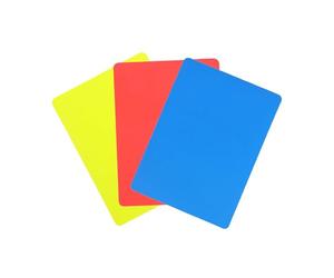 Générique Tarjetas Para Árbitros De Fútbol | Herramienta De Juez De 3 Piezas,Tarjeta De Penalización De Árbitro Amarilla,Para Árbitros de Hockey Voleibol Baloncesto Lucha Balonmano Juego Mujeres y