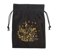 Générique Tarot Card Bag | Tarot Bag | Tarot Card Box | Oracle Cards Storage | Storage Bag | Soft Multifunctional Tarot & Dice Bag Oracle Cards Jewelry Bags Tarot Card Holder Tarot Accessories
