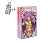 Générique Tarot d'Alice in Luna - édition de Poche, Papier cartonné, idéal pour Les débutants, Comprend des Cartes et Un Collier