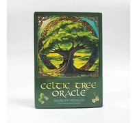 Générique Tarot de l'oracle de l'arbre Celtique,Celtic Tree Oracle Tarot,Tarot Deck,Firend GameJouets de voyance
