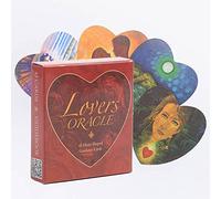 Générique Tarot de l'Oracle des Amoureux,Lovers Oracle Tarot,with Bag,Firend Game,Jouets de voyance