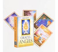 Générique Tarot de l'Oracle des Anges,Oracle of The Angels Tarot,Tarot Deck,Firend GameJouets de voyance
