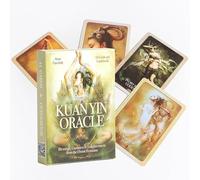 Générique Tarot de l'Oracle Kuan Yin,Kuan Yin Oracle Tarot,Tarot Deck,Firend GameJouets de voyance