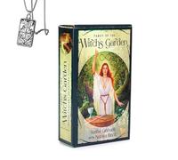 Générique Tarot du Jardin des sorcières - Deck de Poche pour débutants avec Collier