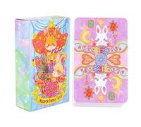 Générique Tarot Karten Set - La Fille Kartenspiel | 4,02 Zoll Wahrsagekarten | 78 Stück Deck Für Anfänger Und Sammler, Tragbares Brettspiel Zur Praxis, Mutes Design Für Kinder Und Erwachsene