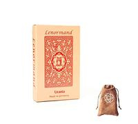 Générique Tarot Lenormand Urania,Lenormand Urania Tarot,with Bag,Firend Game,Jouets de voyance