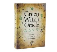 Générique Tarot Oracle de la sorcière Verte,Green Witch Oracle Tarot,Tarot Deck,Firend GameJouets de voyance