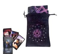 Générique Tarot Table Cloth 25.2 by 25.2 inches Thickened Dutch Flannelette
