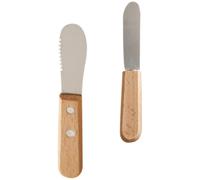 Générique Tartineur de Fromage et Racloir à Beurre en Acier Inoxydable, Ensemble Compact 1 Set pour Cuisine et Ustensiles de Cuisine