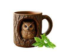 Générique Tasse 3D - Tasse Animale De 11 Oz Tree | Tasses À Café De Nouveauté | Conception Réutilisable De De Boisson | Morning Routine Collection Personnelle Men Les Femmes Travaillent Des Moments