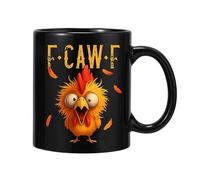 Générique Tasse À Café - 350 ml Céramique Décoration De Nouveauté | Tasses À Café Drôles Sur Le Thème Des Poules Pour Halloween | Pour Femmes et Hommes, Maison, Cuisine, Bar, Anniversaire, Noël,