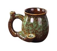 Générique Tasse À Café | 380 Ml Résistant À La Chaleur Avec Poignée Ergonomique | Mug En Céramique Pour Hommes - pour Café Lait Froid Jus Glacé Bière Whisky Cocktail