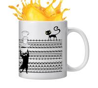Générique Tasse à Café à Message Secret | 350 ml de Vaisselle Céramique - Mug pour Chocolat Chaud - Pour Café Thé Chocolat Chaud Jus Maison Bureau Réunions Familiales Fête Collègues Femmes Hommes